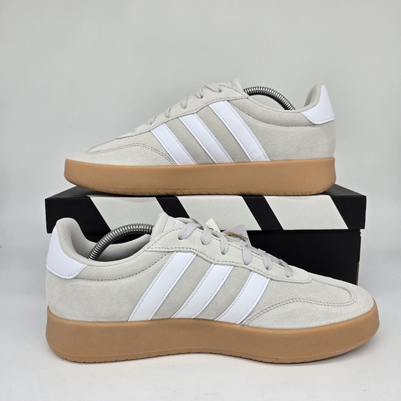 New Adidas Barreda \'Grey White Gum\' Men\'s Shoes Size 11.5 main image 6